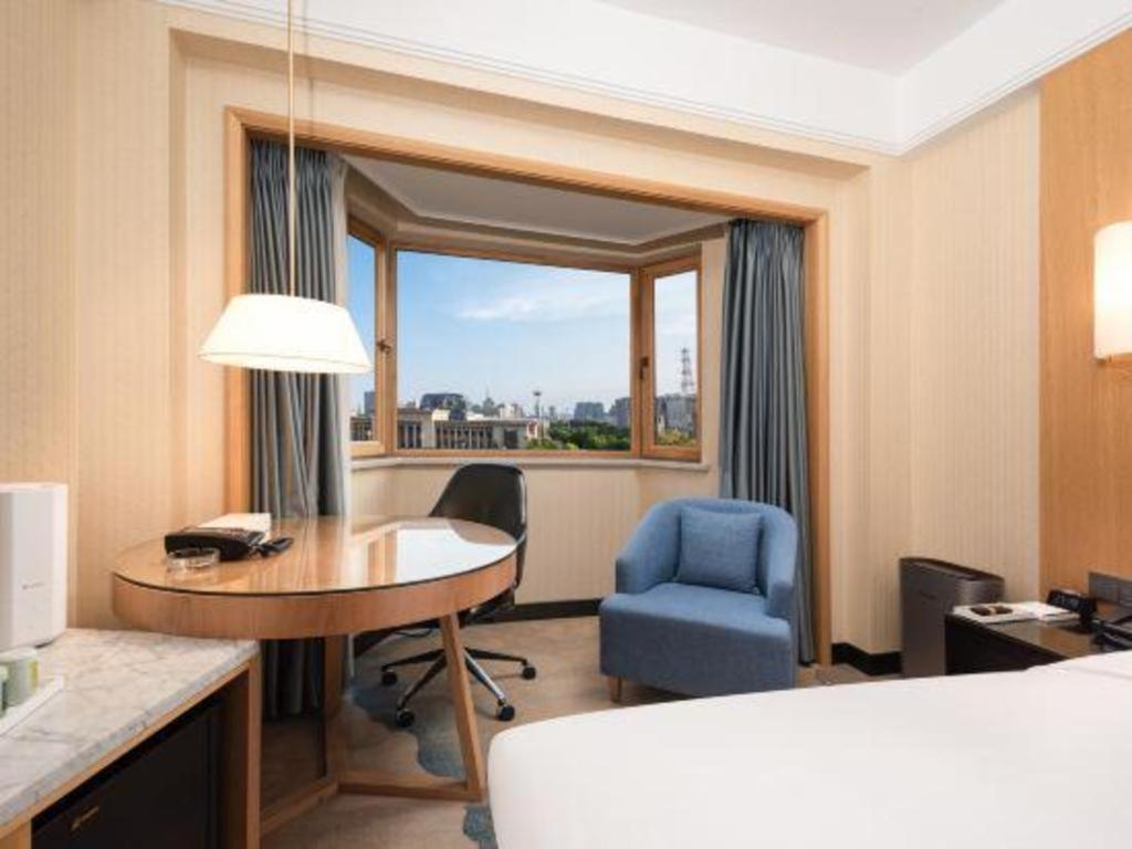 Shijiazhuang International Building Hotel Bagian luar foto