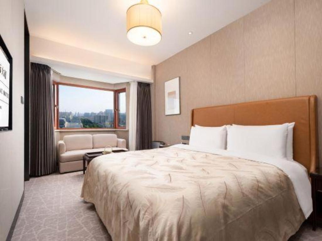 Shijiazhuang International Building Hotel Bagian luar foto