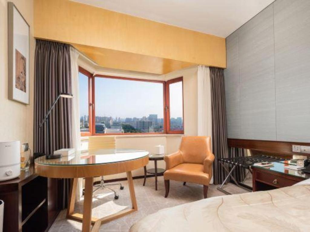 Shijiazhuang International Building Hotel Bagian luar foto