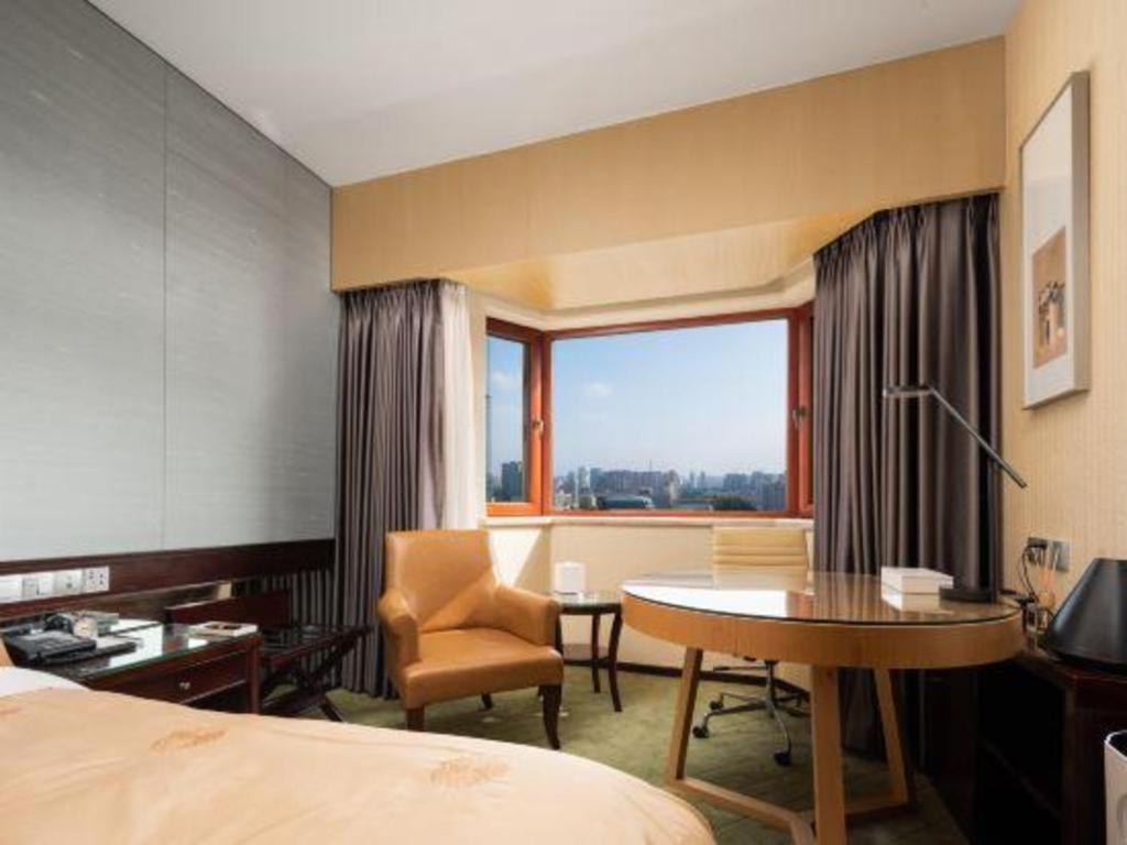 Shijiazhuang International Building Hotel Bagian luar foto