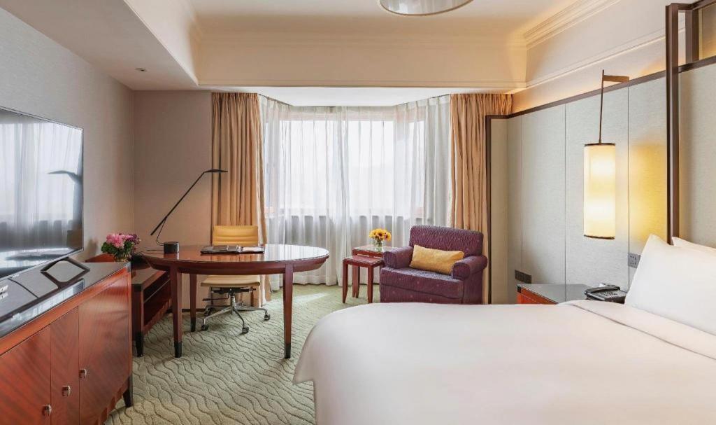 Shijiazhuang International Building Hotel Bagian luar foto