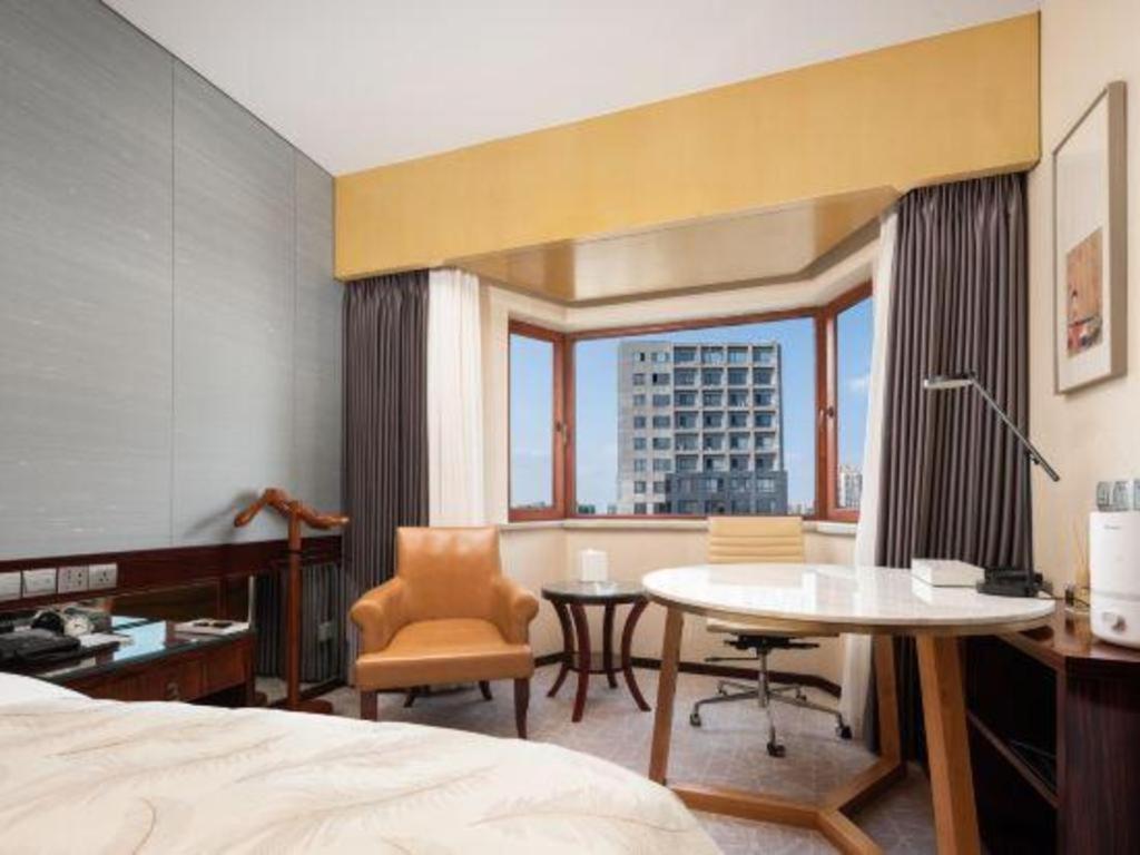 Shijiazhuang International Building Hotel Bagian luar foto