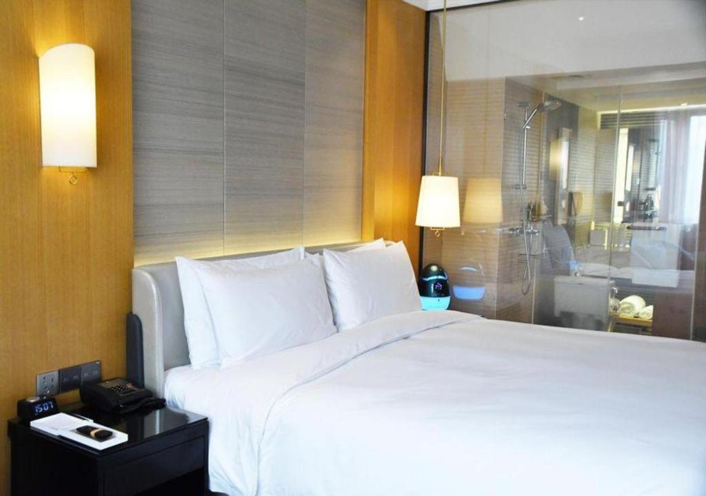 Shijiazhuang International Building Hotel Bagian luar foto
