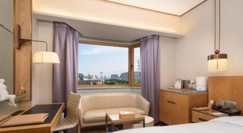 Shijiazhuang International Building Hotel Bagian luar foto