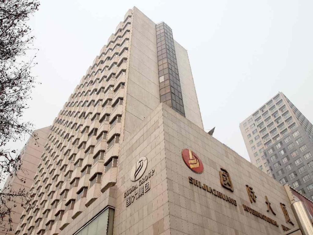 Shijiazhuang International Building Hotel Bagian luar foto
